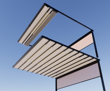 Modern Sunshade/Canopy/Tensioning Film-ID:172977921