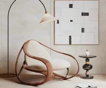 Wabi-sabi Style Rocking Chair-ID:457124953