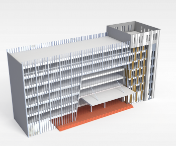 Modern Appearance Of Commercial Building-ID:936846029