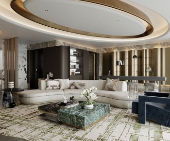 Modern A Living Room-ID:193400448