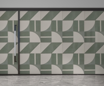 Modern Glass Screen Partition-ID:906852964