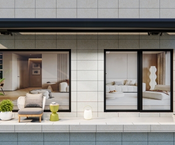 Modern Leisure Balcony-ID:475641979