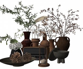 Modern Potted Green Plant-ID:905855893