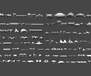 Modern Sunshade/Canopy/Tensioning Film-ID:848720078