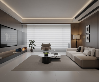 Modern A Living Room-ID:793834926