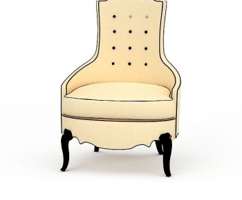 European Style Single Sofa-ID:654786118