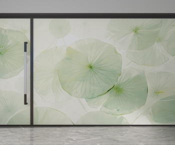 Modern Glass Screen Partition-ID:843575953