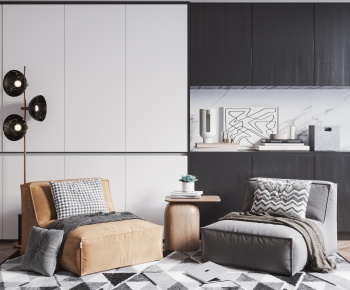 Modern Single Sofa-ID:125200784