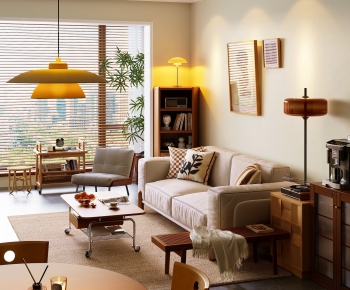 Modern A Living Room-ID:616277932