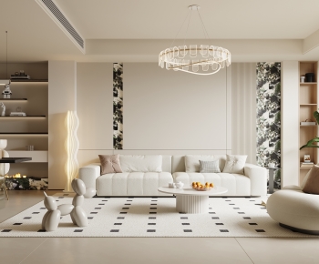 Modern A Living Room-ID:323127998