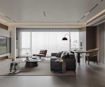 Modern A Living Room-ID:631752977