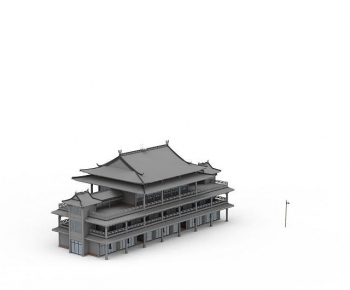 Chinese Style Ancient Architectural Buildings-ID:113420572