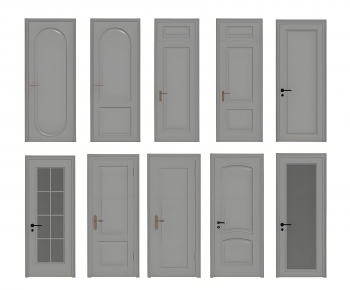 Simple European Style Single Door-ID:677892929