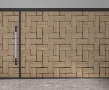 Modern Glass Screen Partition-ID:607424028