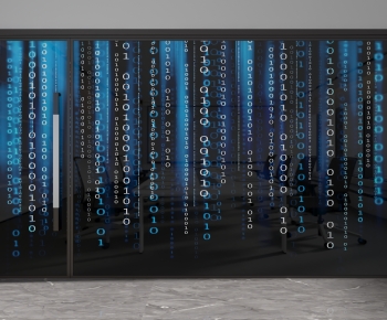 Modern Glass Screen Partition-ID:695849909