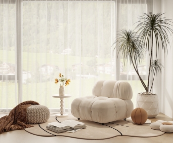 Modern Single Sofa-ID:920198924