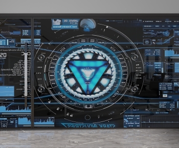 Modern Glass Screen Partition-ID:853239068