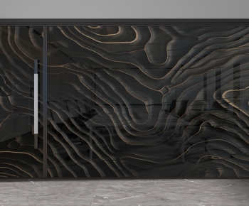 Modern Glass Screen Partition-ID:514405013