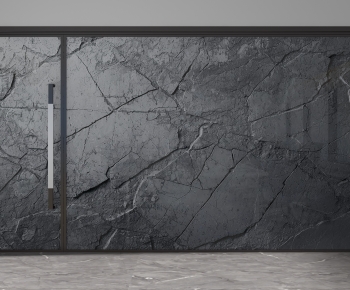 Modern Glass Screen Partition-ID:633970028