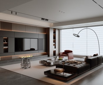 Modern A Living Room-ID:932599077