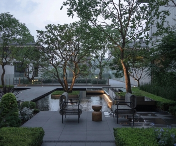 Modern Courtyard/landscape-ID:228338968