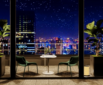 Modern Leisure Balcony-ID:908945085