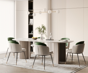 Modern Dining Table And Chairs-ID:771855124