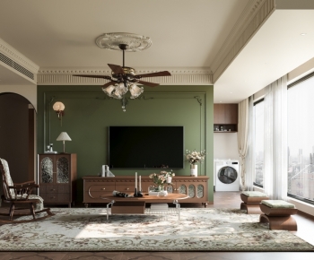 French Style A Living Room-ID:940501933