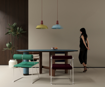 Modern Dining Table And Chairs-ID:993066079