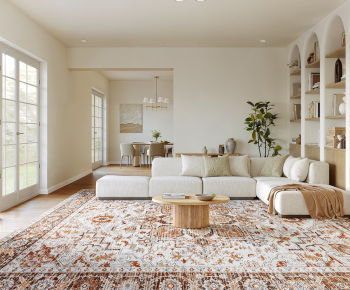 Modern A Living Room-ID:651141886