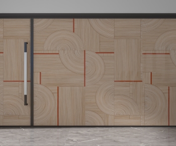 Modern Glass Screen Partition-ID:449837925