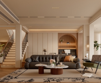 Modern A Living Room-ID:451049877