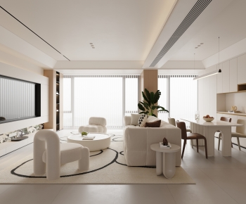 Modern A Living Room-ID:660356048