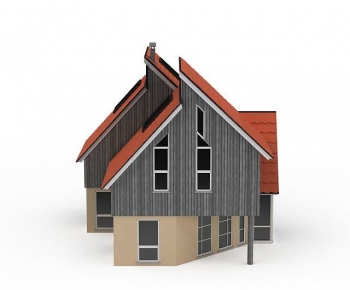 European Style Building Appearance-ID:691756017