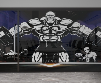 Modern Glass Screen Partition-ID:126642946