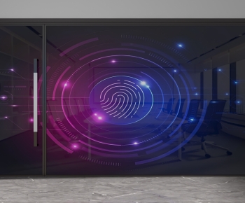 Modern Glass Screen Partition-ID:634335043