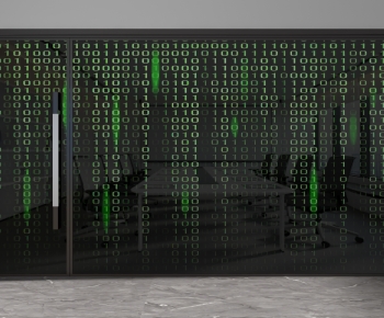 Modern Glass Screen Partition-ID:446309099