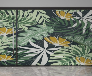 Nordic Style Glass Screen Partition-ID:701450116