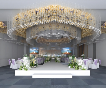 Modern Banquet Hall-ID:929694894