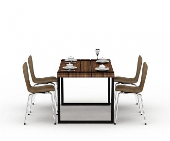 Modern Dining Table And Chairs-ID:909208062