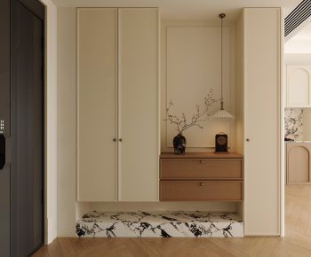 French Style Shoe Cabinet-ID:526479013