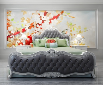 European Style Double Bed-ID:344100041