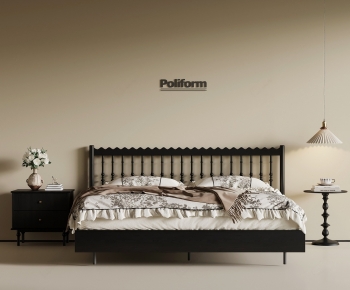 French Style Double Bed-ID:690397986