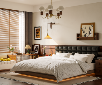 Modern Double Bed-ID:162894011