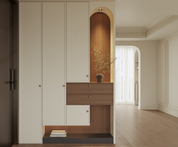 French Style Shoe Cabinet-ID:204499018