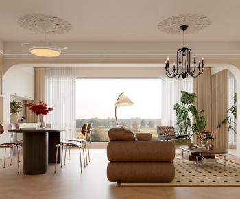 French Style A Living Room-ID:539258002