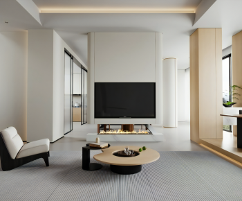 Modern A Living Room-ID:788332943