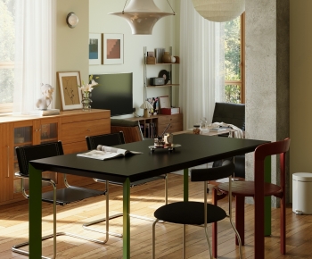 Modern Dining Table And Chairs-ID:240498075