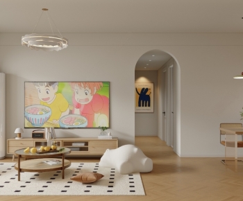 Modern A Living Room-ID:189999102