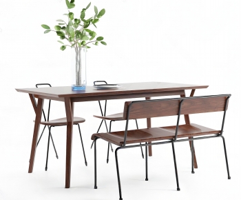 Modern Dining Table And Chairs-ID:677493104